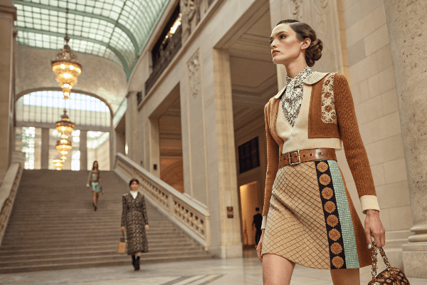 Miu Miu runway show featuring key 2025 collection pieces