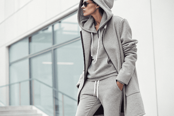 Stylish oversized hoodie outfit