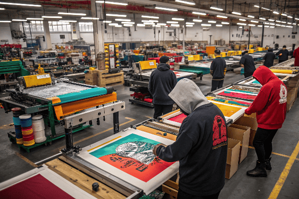 Streetwear production line