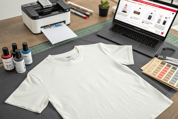 Uniqlo t-shirt printing process