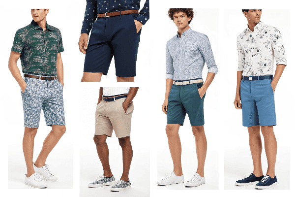 Different types of Bermuda shorts