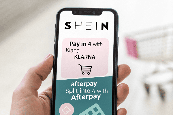 SHEIN Klarna and Afterpay