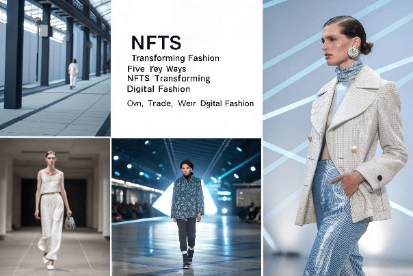Fashion designer working with digital assets and physical materials simultaneously