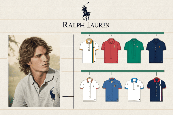 Ralph Lauren brand hierarchy and logos