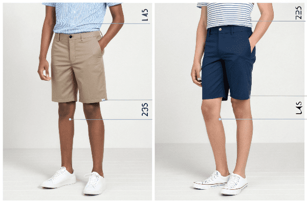 Shorts vs Bermuda comparison