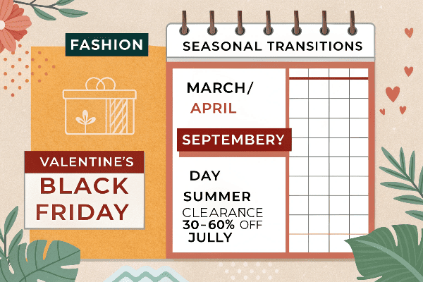 Fashion Nova seasonal sale calendar