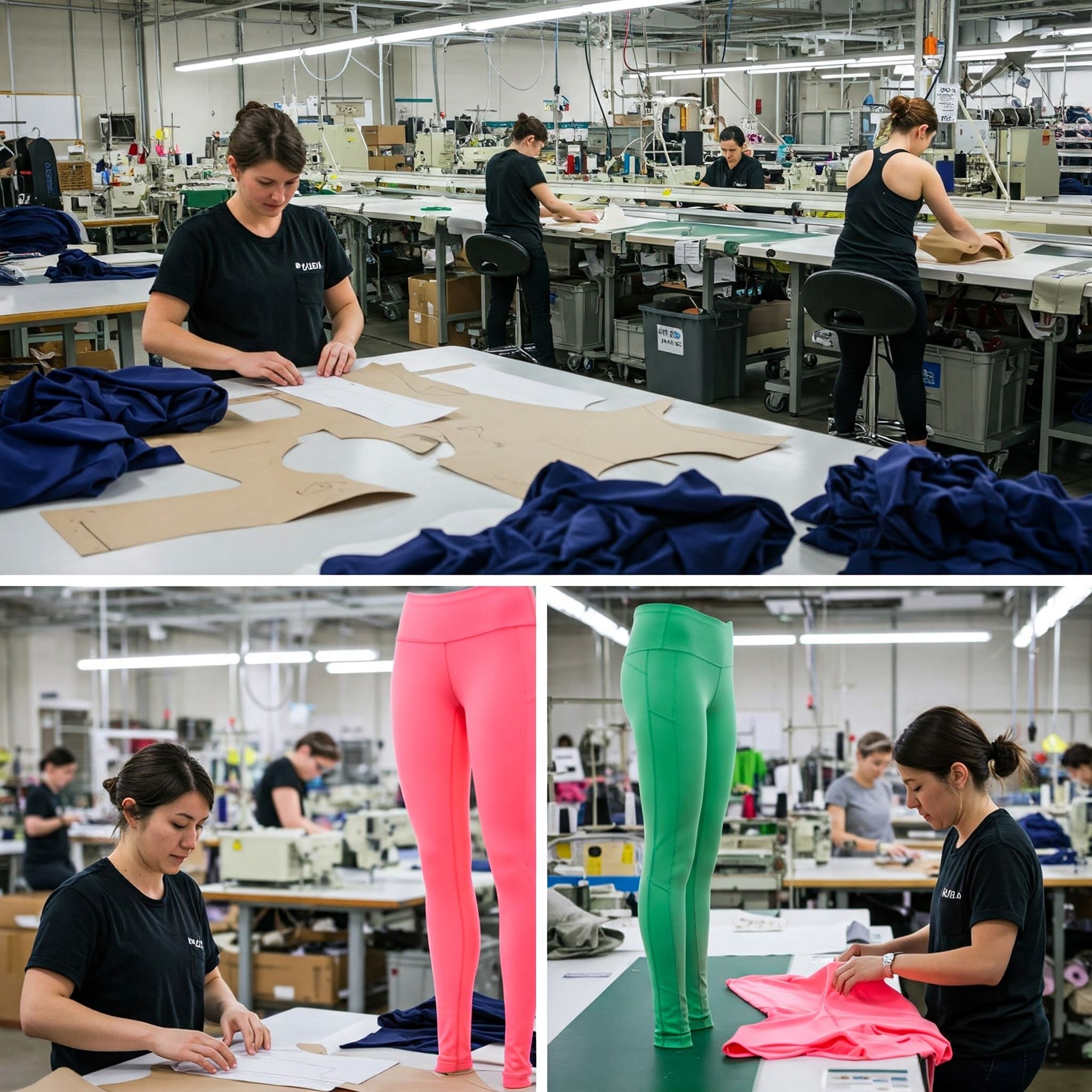 Lululemon leggings production