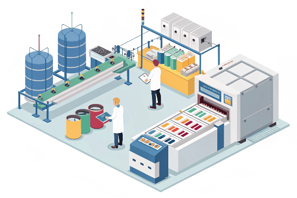 Ink Manufacturing Process