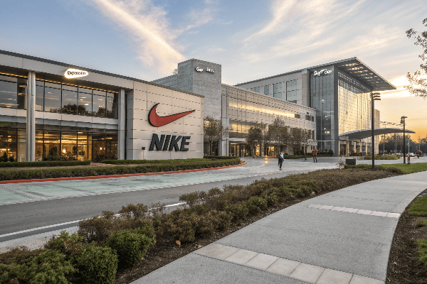 Major American clothing company headquarters