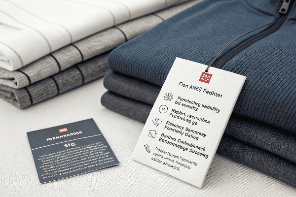 Close-up of Uniqlo fabric and stitching details compared to other brands