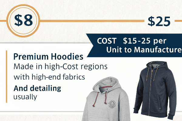 Hoodie manufacturing cost