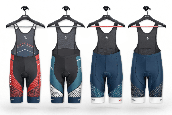 Different types of cycling shorts for various disciplines