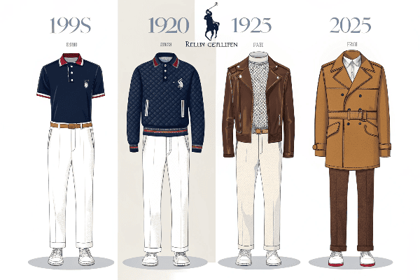 Ralph Lauren classic designs across decades