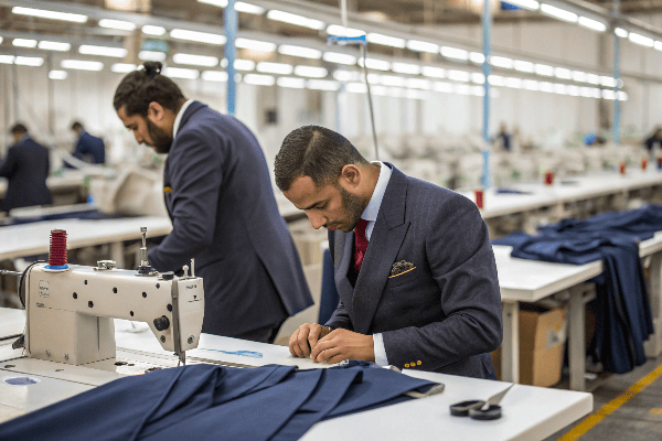 High-quality garment production