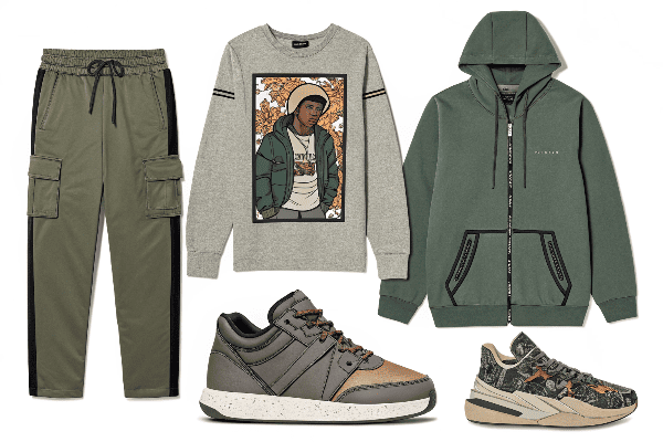 Streetwear outfit combinations