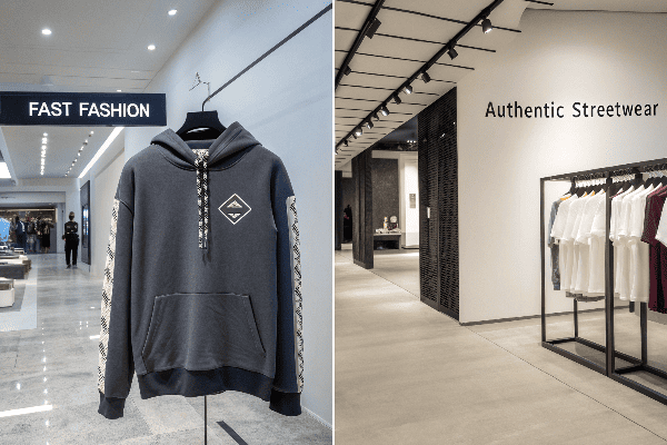 Fast fashion vs streetwear