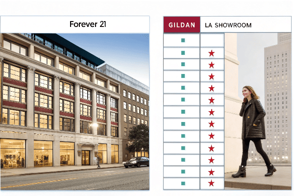 Comparison chart of wholesale fashion suppliers