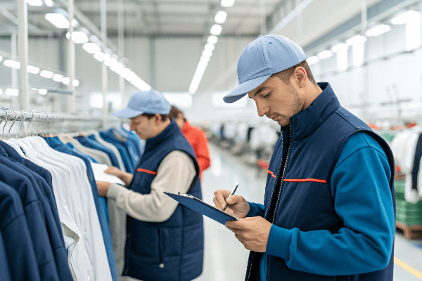 Apparel quality control inspection