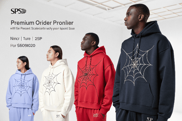 Sp5der hoodie collection showcase