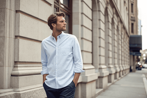 Body proportion enhancement with oversized shirts