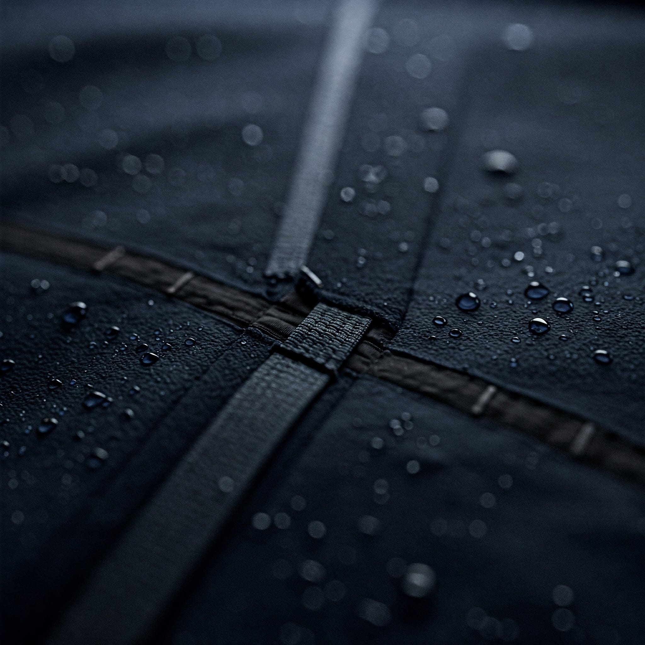 Arc'teryx technical fabric close-up showing material quality and construction