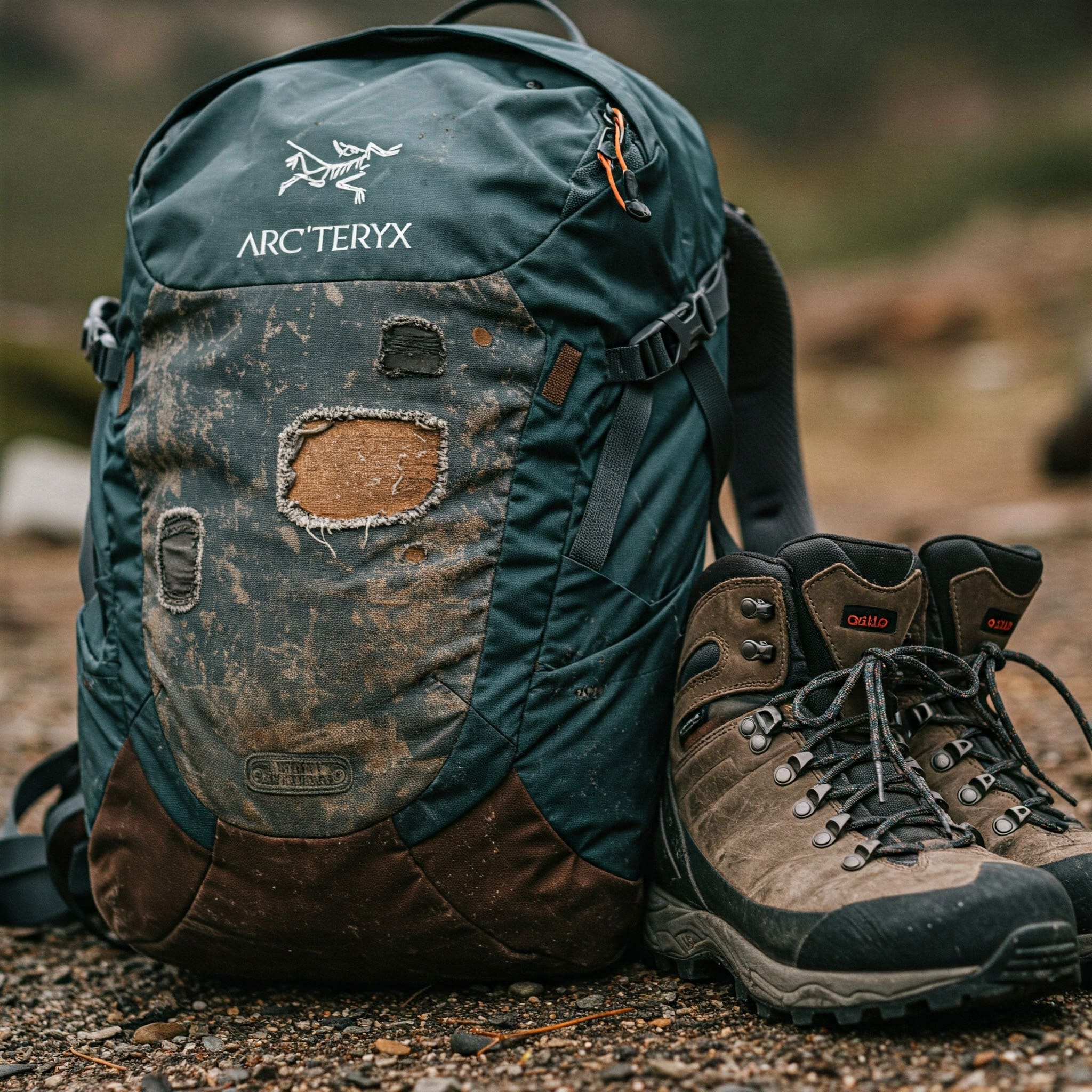 Arc'teryx gear showing durability and longevity after years of use