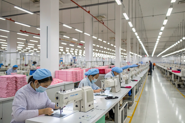 Chinese lingerie manufacturing facilities