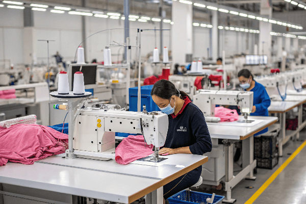 Quality lingerie manufacturing details